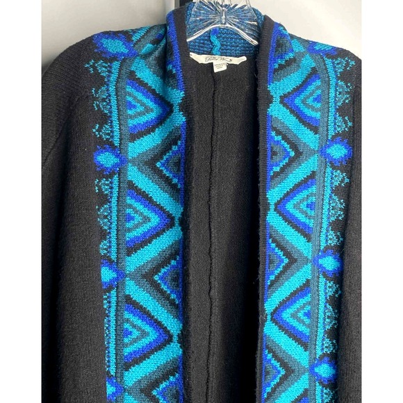 The Pioneer Woman Open-Front Ruana Cardigan Sweater Women's Size XXL/XXXL tribal - Picture 2 of 9